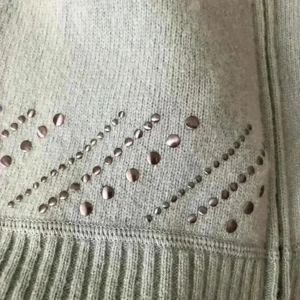 Nine West Lamswool Blue Sweater S - Picture 5 of 6